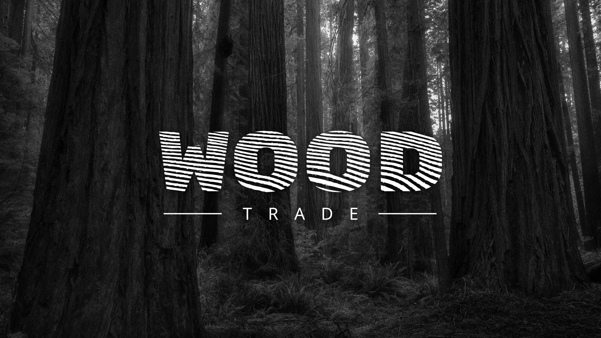 Разработка логотипа для компании «Wood Trade» в Удомле